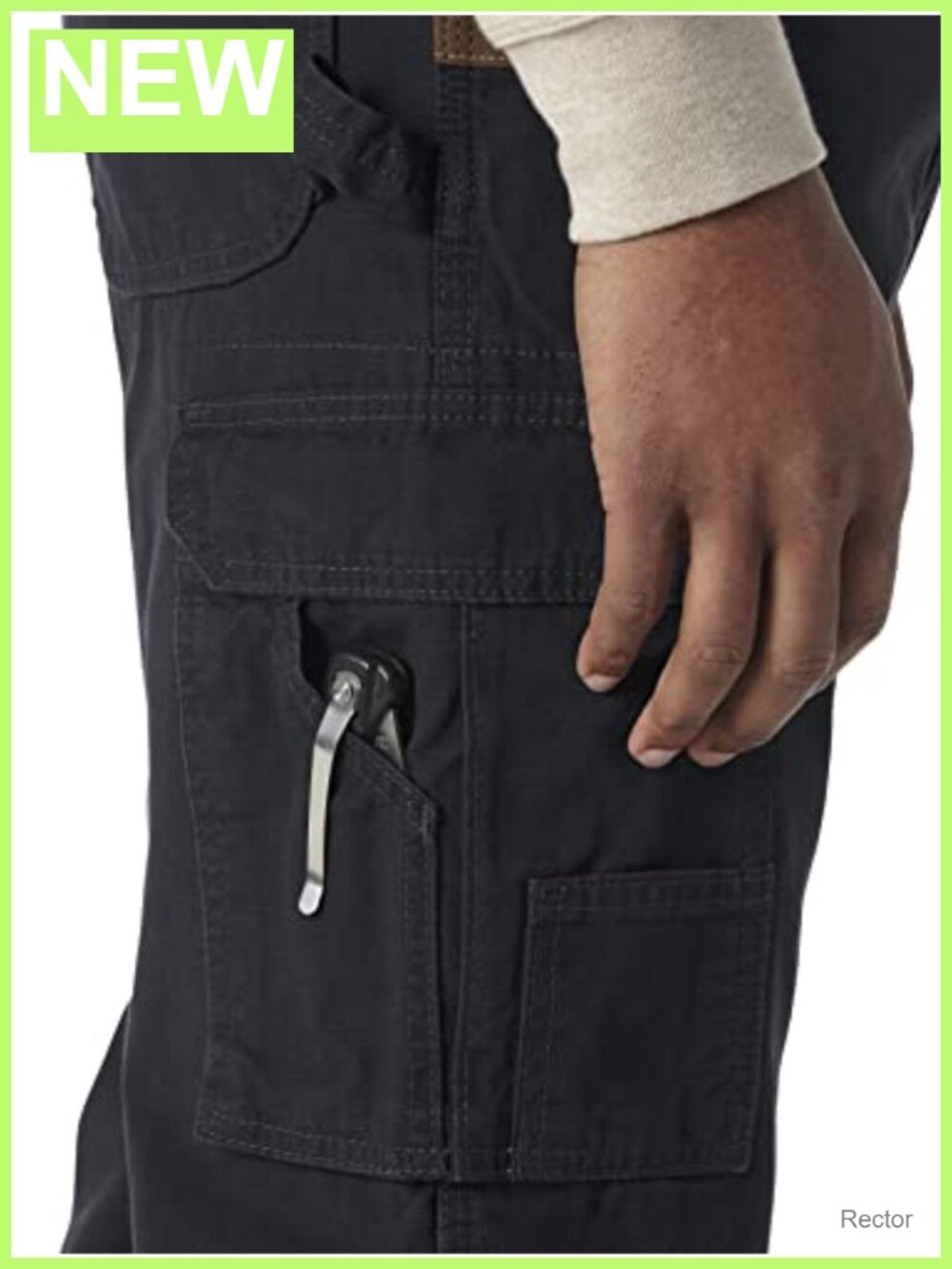 Wrangler Riggs Workwear Mens Ranger Work Utility Pants Relaxed Fit Ripstop - Picture 2 of 6